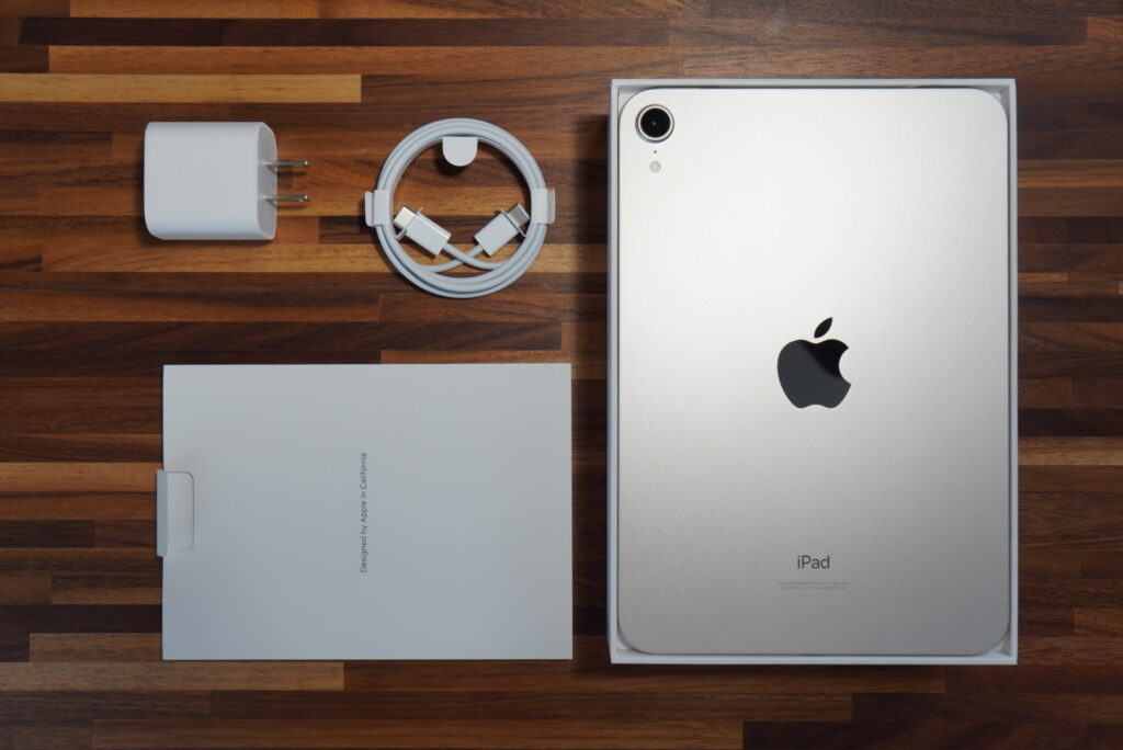 iPadmini6の付属品